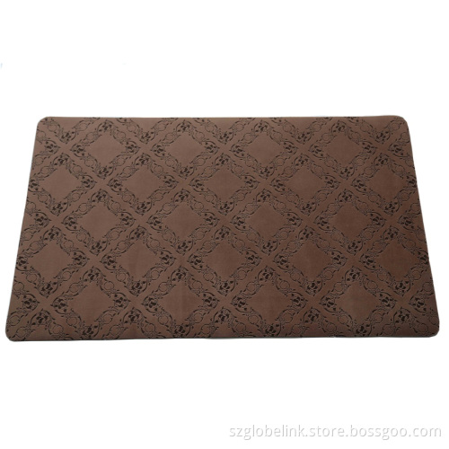 Natural Rubber Door Mat, Flocked, Soft Feet Touch 012
